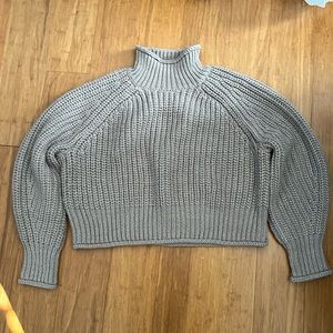 H&M Ribbed Knit Turtleneck Sweater